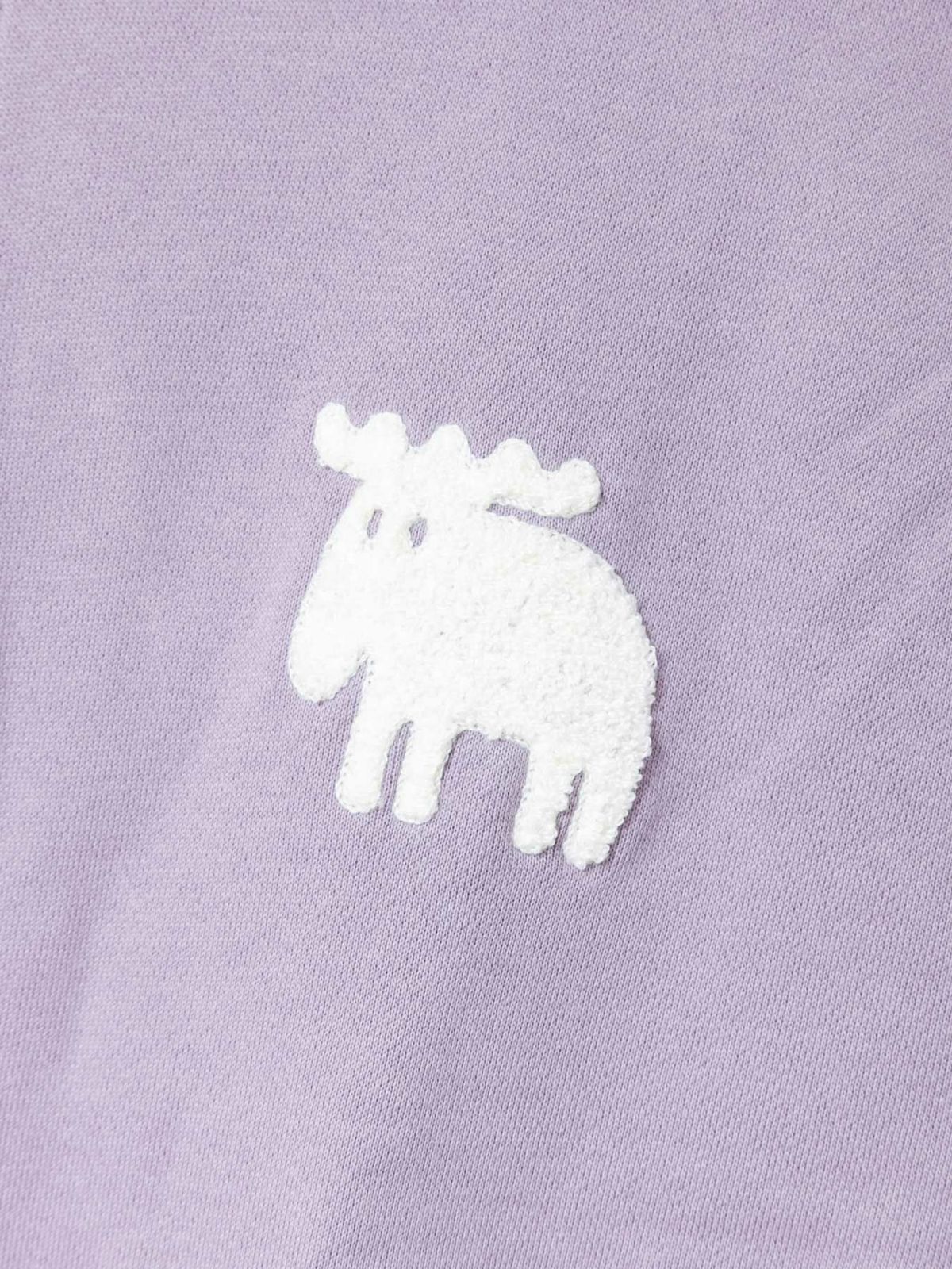 【moz】エルクサガラ刺繍入りZIPパーカー〔別注〕