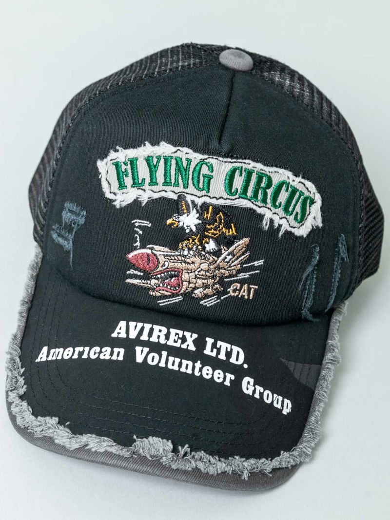【AVIREX】“FLYING CIRCUS”MESH CAP