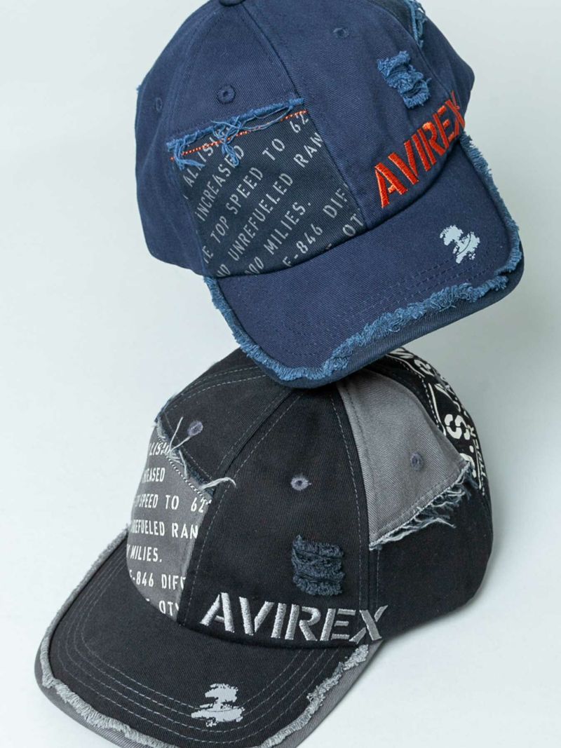 【AVIREX】DAMAGE CAP