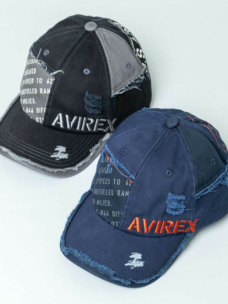 【AVIREX】DAMAGE CAP