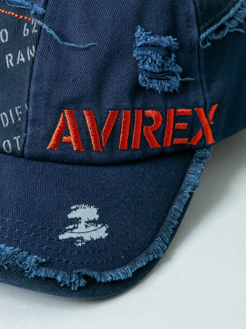 【AVIREX】DAMAGE CAP