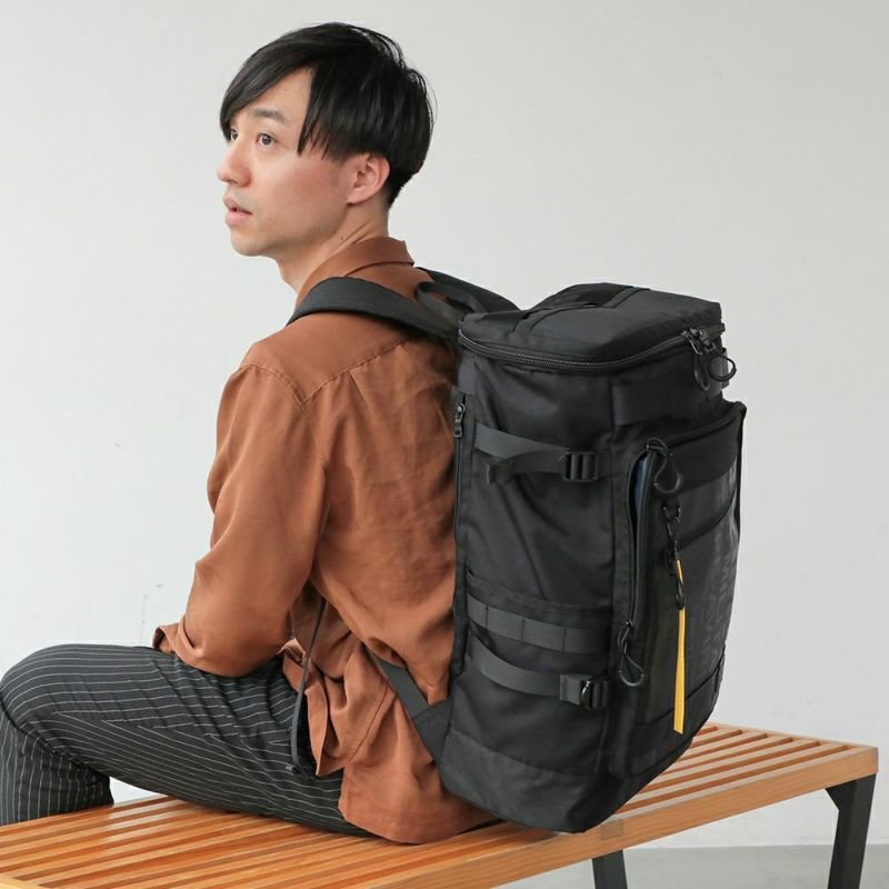 【AVIREX】LARGE CAPACITY BOX BACKPACK AVX598 ∴