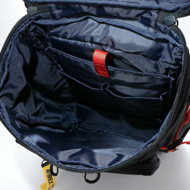 【AVIREX】LARGE CAPACITY BOX BACKPACK AVX598 ∴