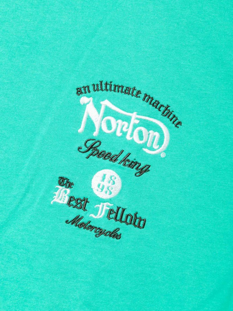 【Norton】“ウィリージェームス”総刺繍Tシャツ