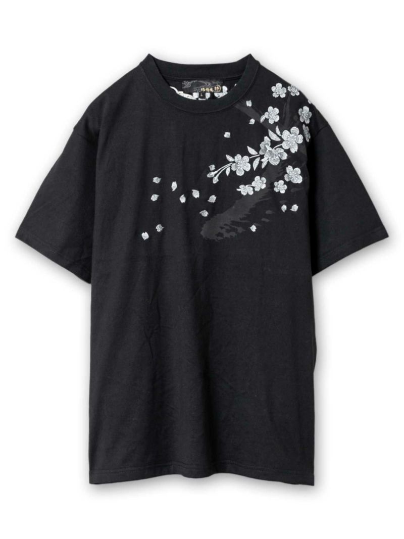 【絡繰魂・粋】“鎌鼬 夜遊び”刺繍入りTシャツ