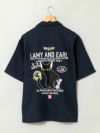 ＜予約＞【LiN】“Lamy & Earl”総刺繍BIGシルエット半袖開襟シャツ