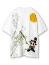 ＜予約＞【PANDIESTA JAPAN】“熊猫侍 居合い抜き”刺繍入りTシャツ