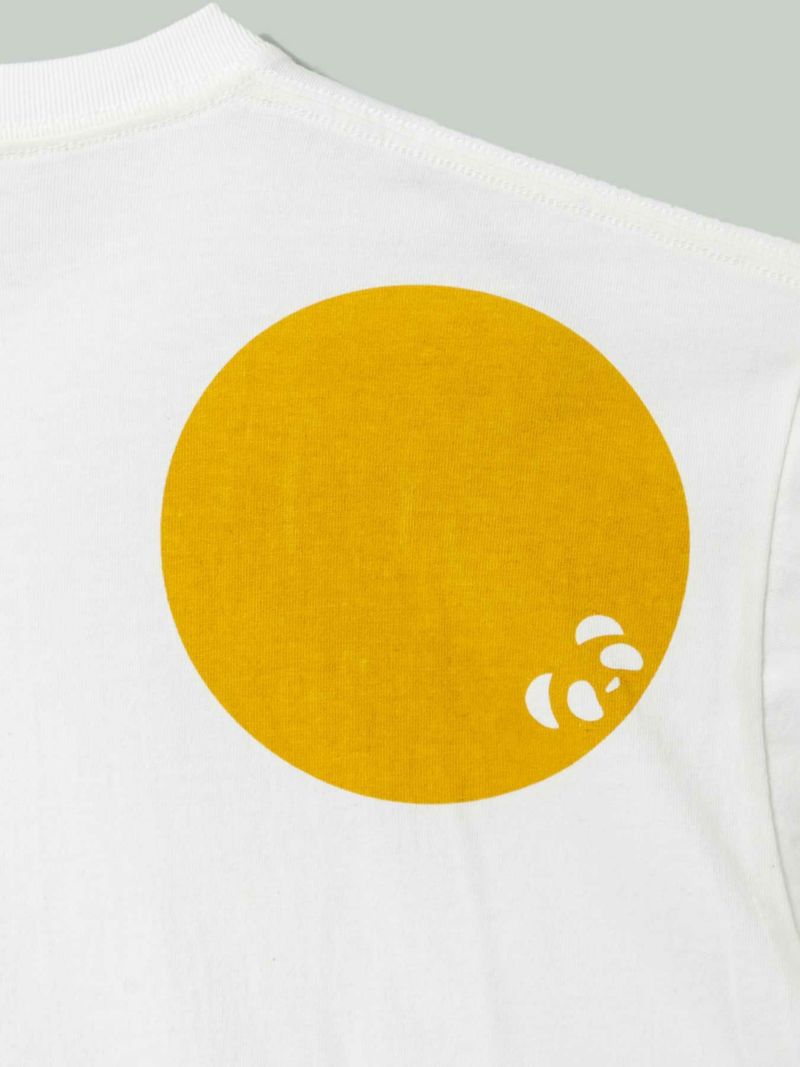 ＜予約＞【PANDIESTA JAPAN】“熊猫侍 居合い抜き”刺繍入りTシャツ