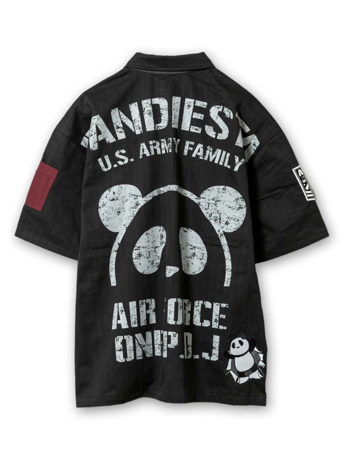 ＜予約＞【PANDIESTA JAPAN】“PDJ-ARMY”半袖ミリタリーシャツ