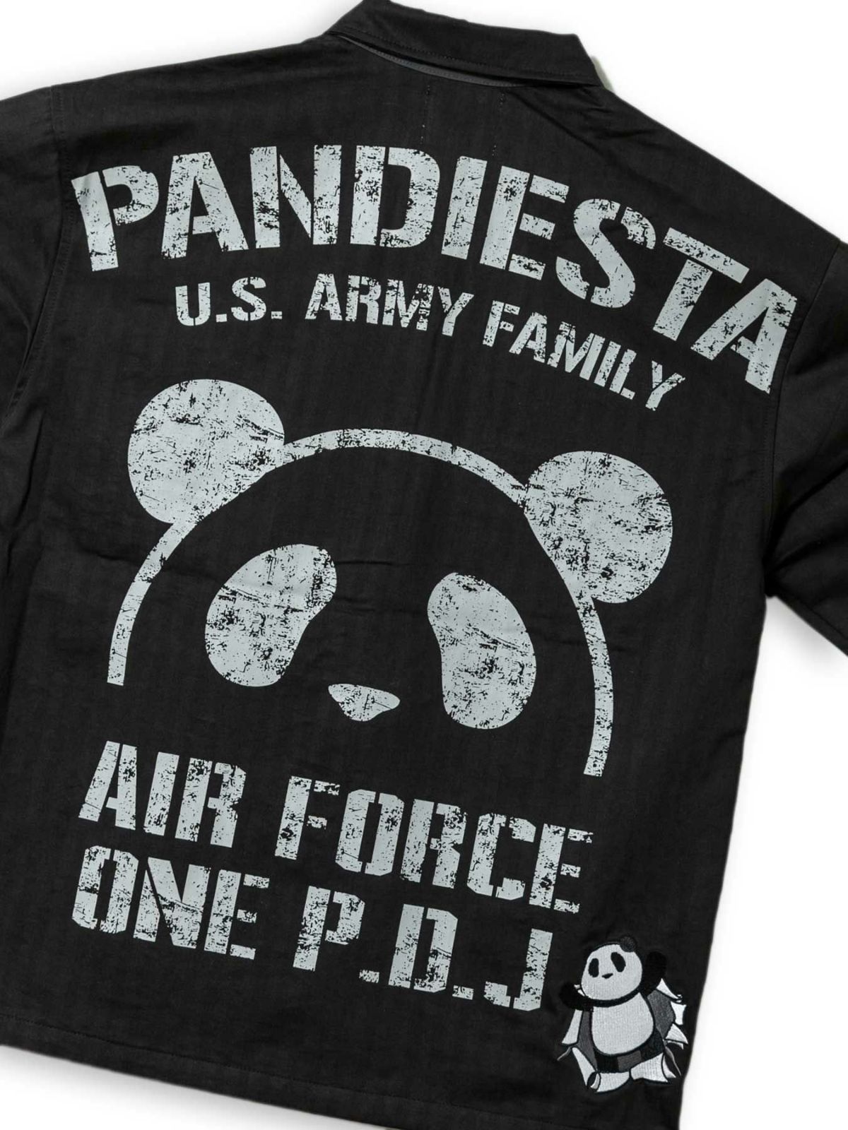 ＜予約＞【PANDIESTA JAPAN】“PDJ-ARMY”半袖ミリタリーシャツ