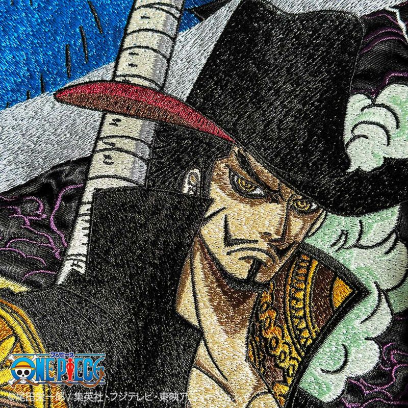 ＜予約＞【絡繰魂・粋×ONE PIECE】“バギー/ ミホーク/ クロコダイル”クロスギルド リバーシブルスカジャン