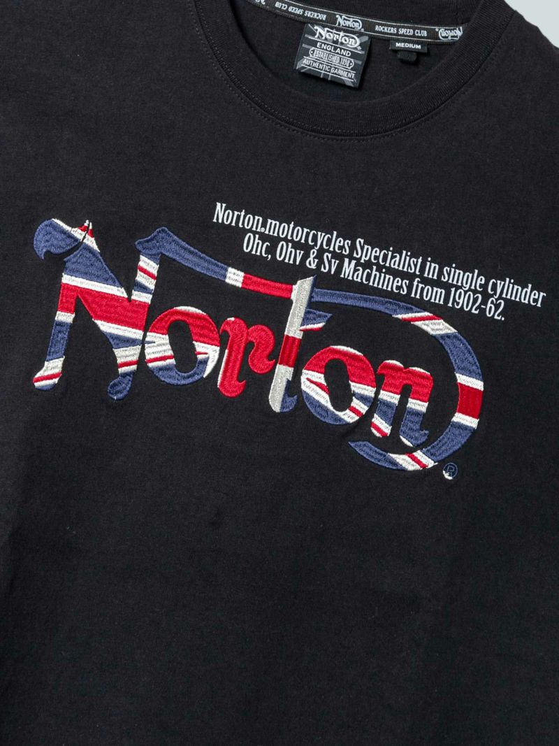 ＜予約＞【Norton】バックインパクト ユニオンジャックTシャツ