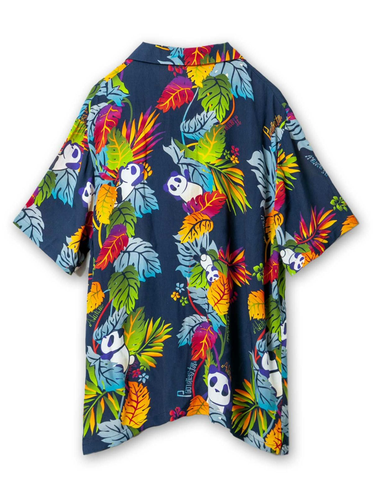 【PANDIESTA JAPAN】“モンステラパンダ”プリントアロハシャツ
