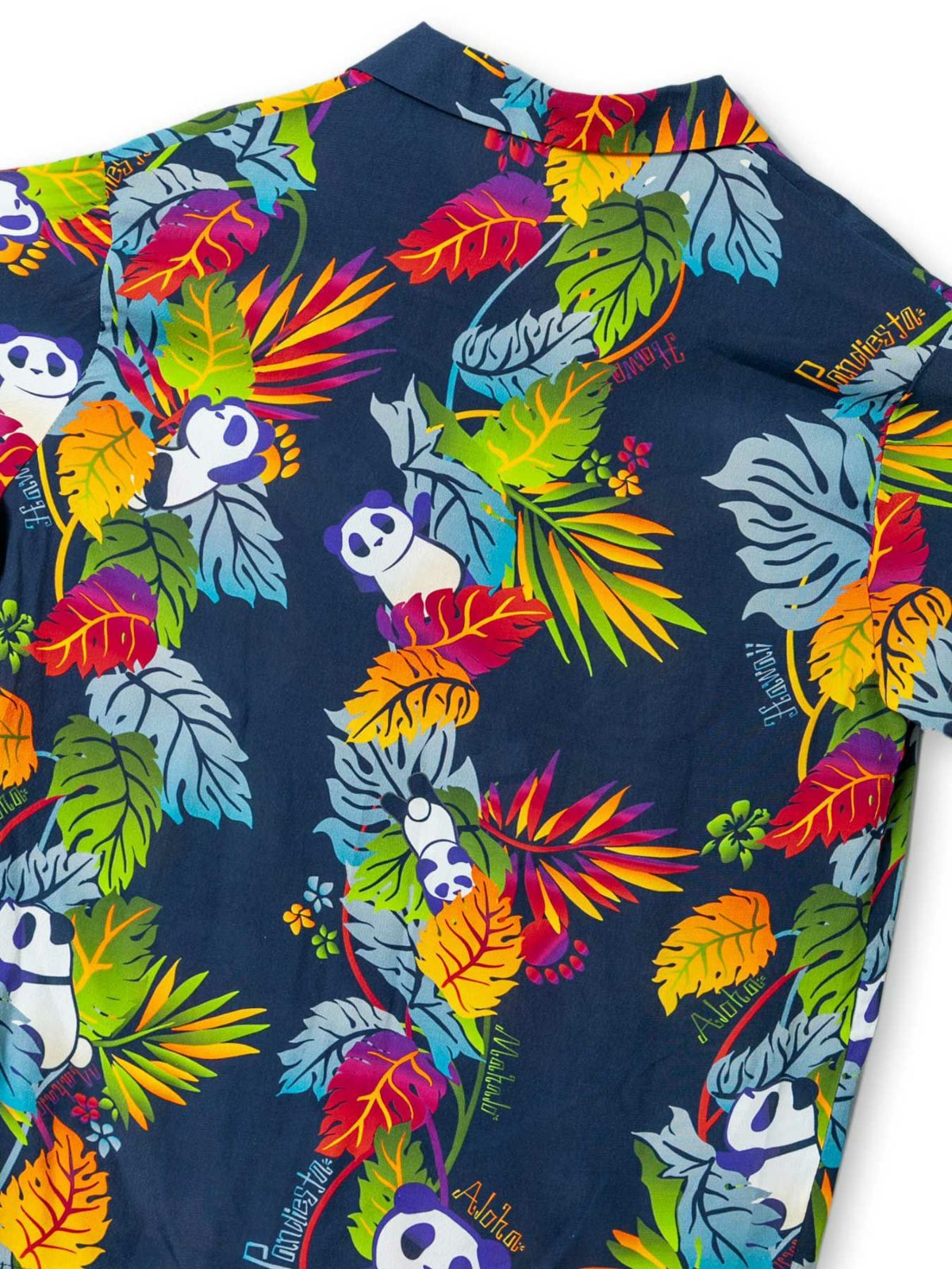 【PANDIESTA JAPAN】“モンステラパンダ”プリントアロハシャツ