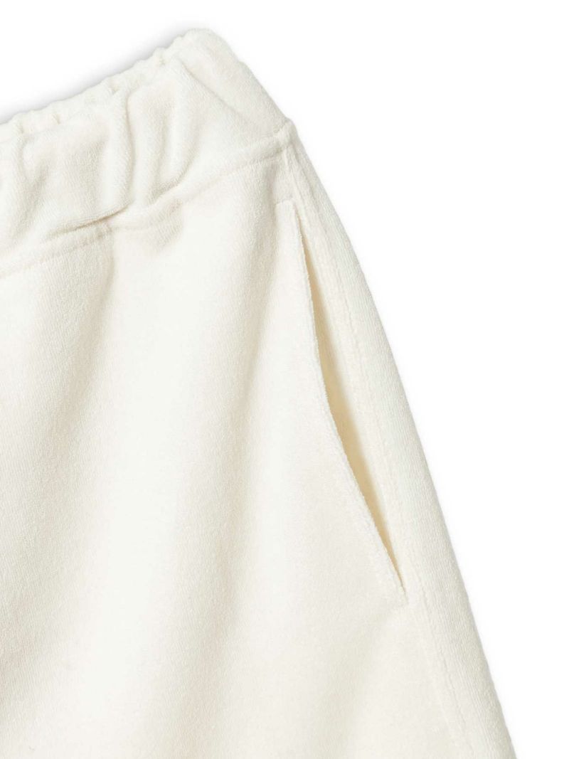 【PANDIESTA JAPAN】“のぞきパンダ”パイル素材 半袖ZIPパーカー×ショーツ セットアップ
