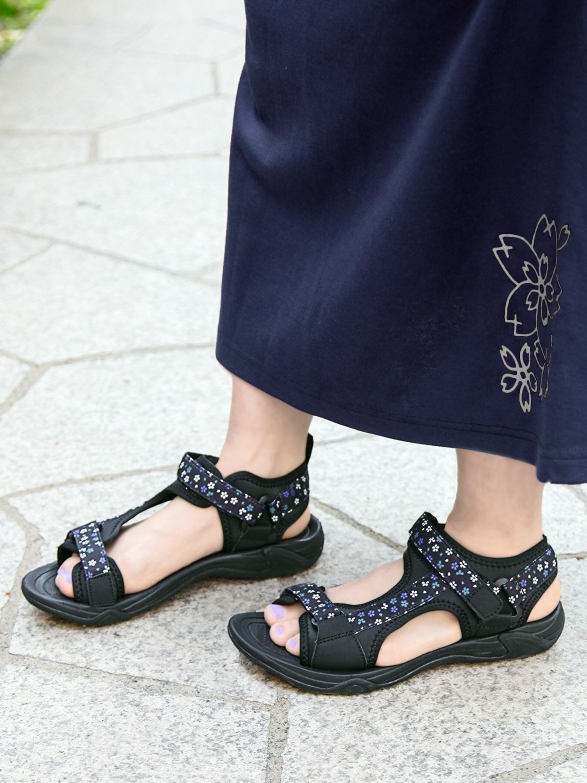 【雅結】桜テープ アウトドアサンダル