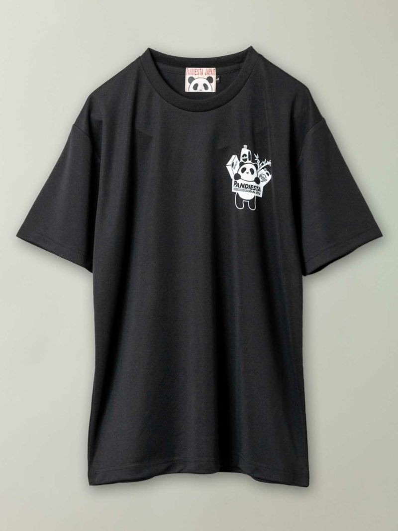 【PANDIESTA JAPAN】“マーケットパンダ”DRYメッシュ素材Tシャツ