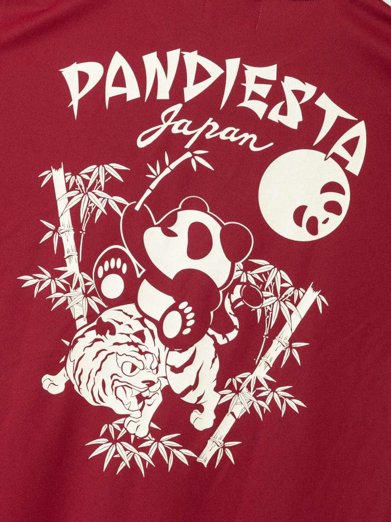 【PANDIESTA JAPAN】“竹虎パンダ”DRYメッシュ素材Tシャツ