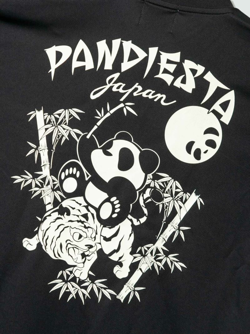 【PANDIESTA JAPAN】“竹虎パンダ”DRYメッシュ素材Tシャツ