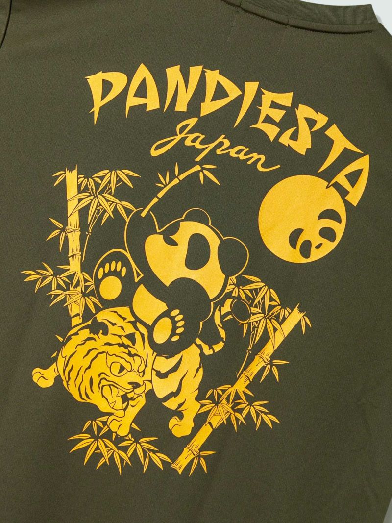 【PANDIESTA JAPAN】“竹虎パンダ”DRYメッシュ素材Tシャツ