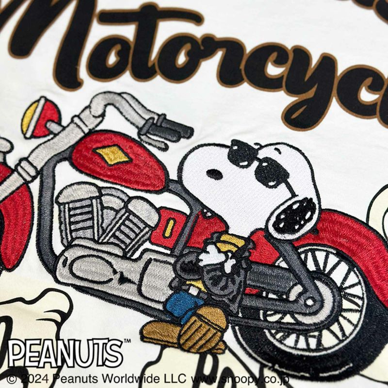 【FLAGSTAFF×PEANUTS】SNOOPY Motorcycle Tee