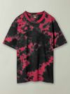 【VANSON】“スカルファイヤー”モノトーン刺繍Tシャツ