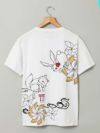 【今昔 -KON-JAKU-】“風車に今年の干支（兎）”刺繍入りTシャツ