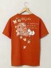 【今昔 -KON-JAKU-】“クラシカルな二眼レフカメラ”刺繍入りTシャツ