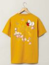 【今昔 -KON-JAKU-】“扇子の風に乗ったイチゴの香り”刺繍入りTシャツ