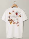 【今昔 -KON-JAKU-】“扇子の風に乗ったイチゴの香り”刺繍入りTシャツ