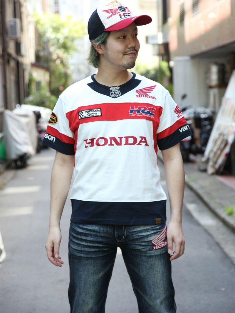 【HONDA×VANSON】“HRC WING”刺繍入りTシャツ