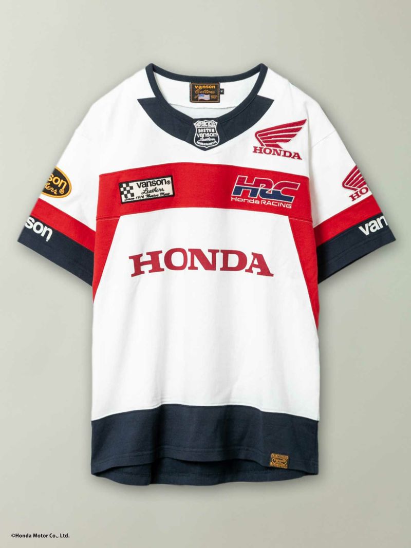 【HONDA×VANSON】“HRC WING”刺繍入りTシャツ