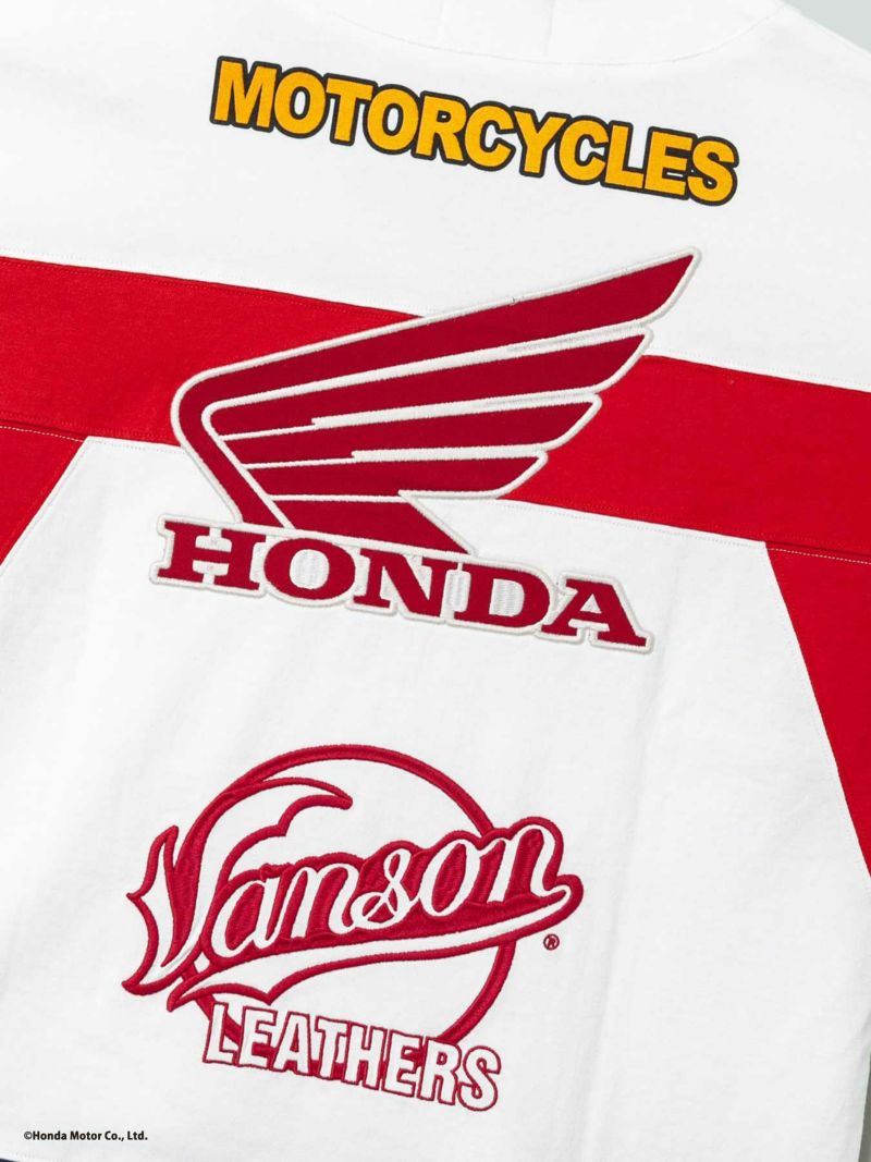 【HONDA×VANSON】“HRC WING”刺繍入りTシャツ