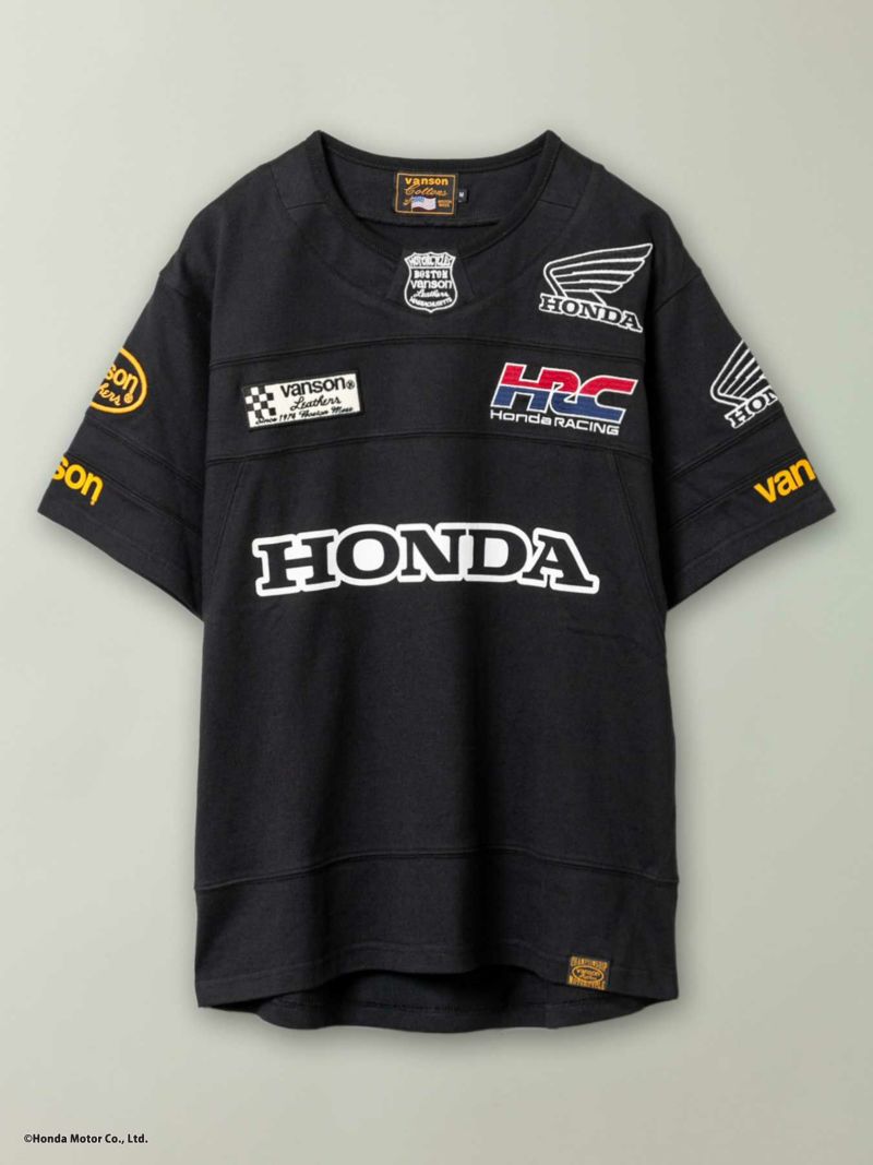 【HONDA×VANSON】“HRC WING”刺繍入りTシャツ