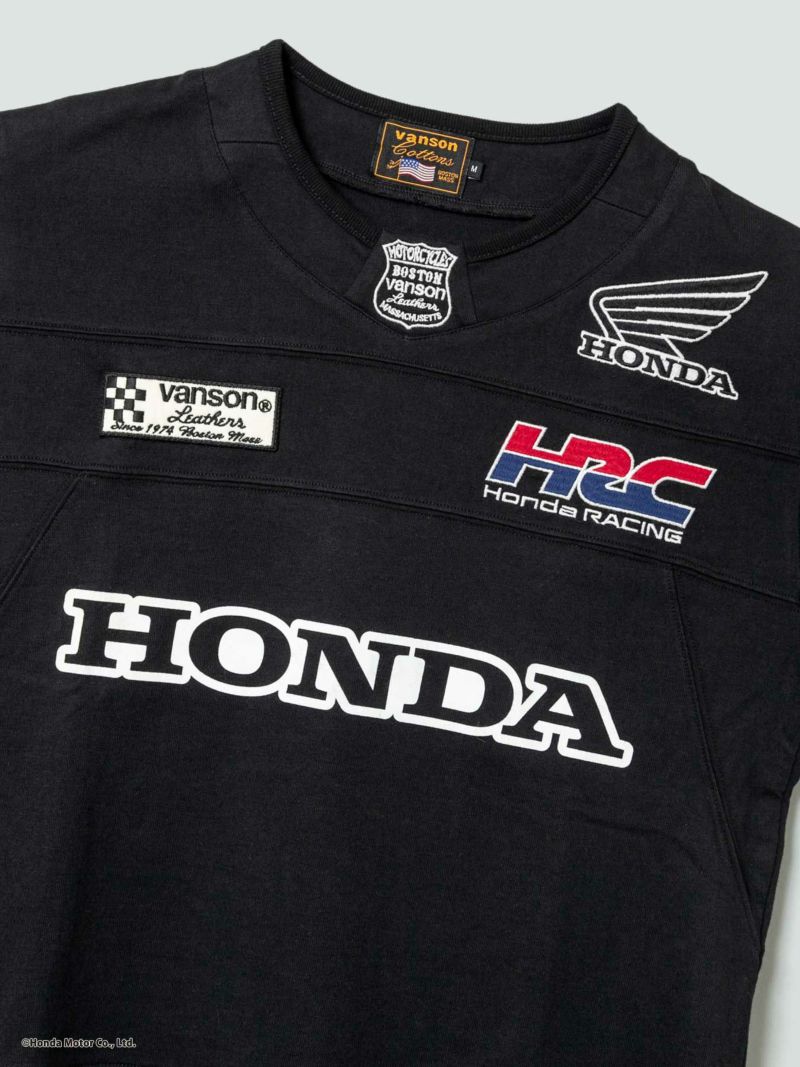 【HONDA×VANSON】“HRC WING”刺繍入りTシャツ