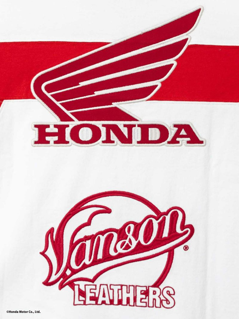 【HONDA×VANSON】“HRC WING”刺繍入りTシャツ