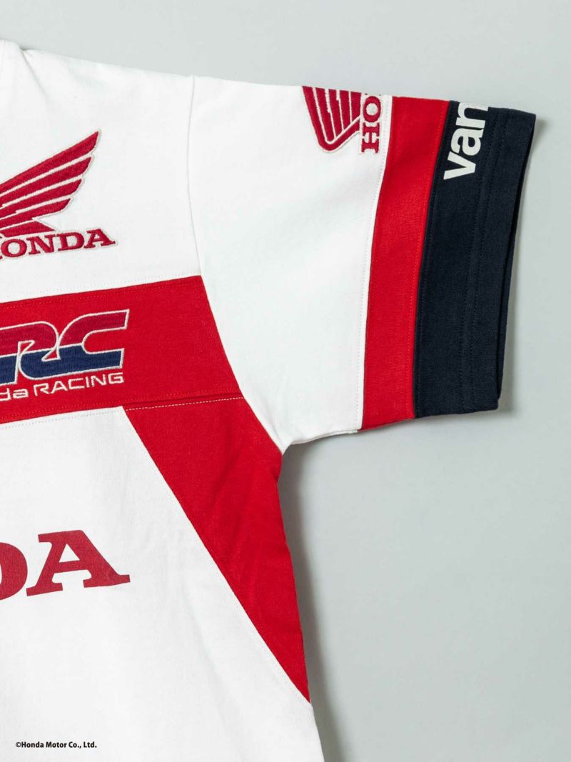 【HONDA×VANSON】“HRC WING”刺繍入りTシャツ