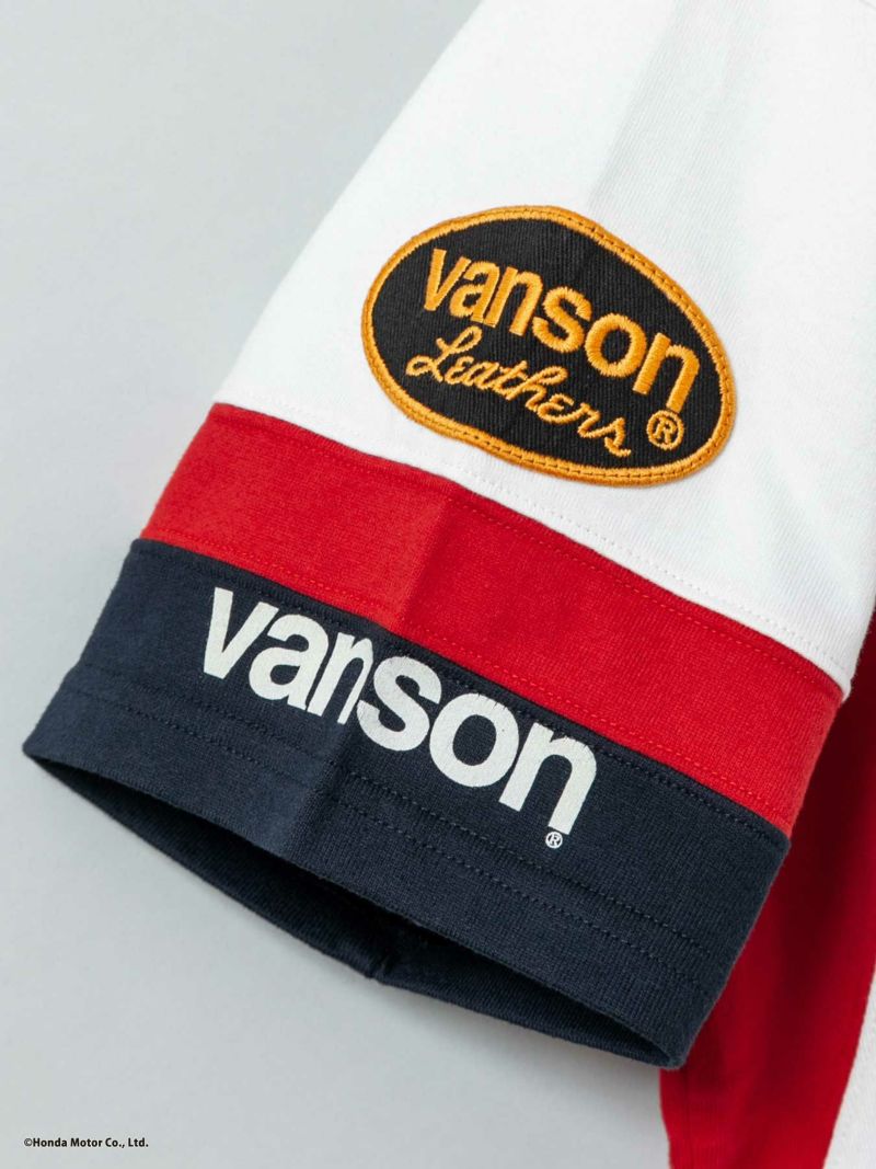 【HONDA×VANSON】“HRC WING”刺繍入りTシャツ