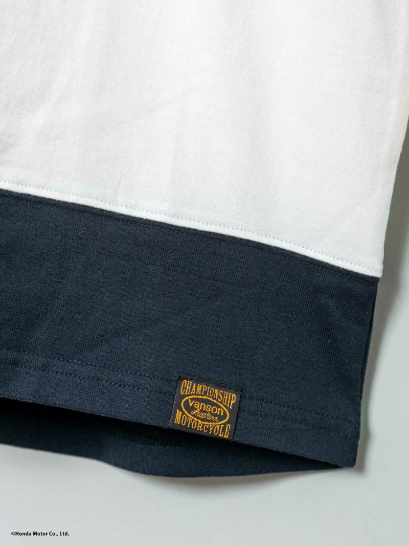 【HONDA×VANSON】“HRC WING”刺繍入りTシャツ