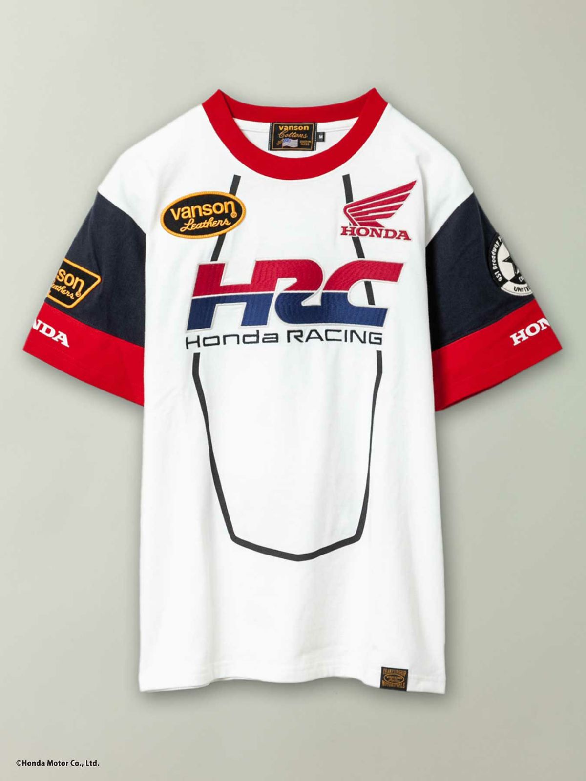 【HONDA×VANSON】“ワンスター”刺繍入りTシャツ