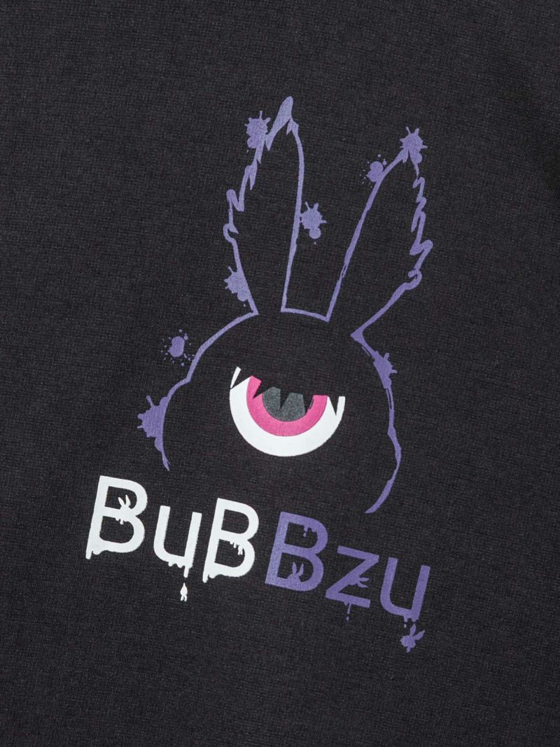 【BuBBzu】“FUKIGEN：ボクノナカミ”耳付き半袖ZIPパーカー