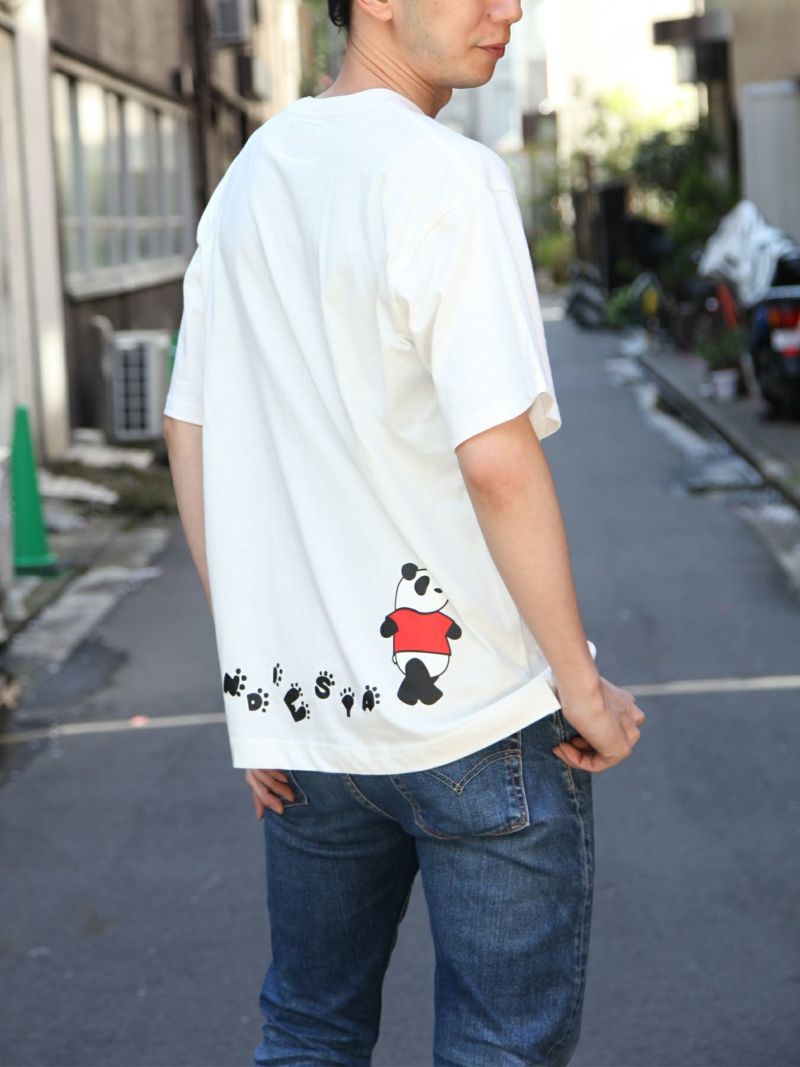 ＜予約＞【PANDIESTA JAPAN】“グッドフレンズ”刺繍入りTシャツ