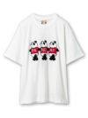 ＜予約＞【PANDIESTA JAPAN】“グッドフレンズ”刺繍入りTシャツ