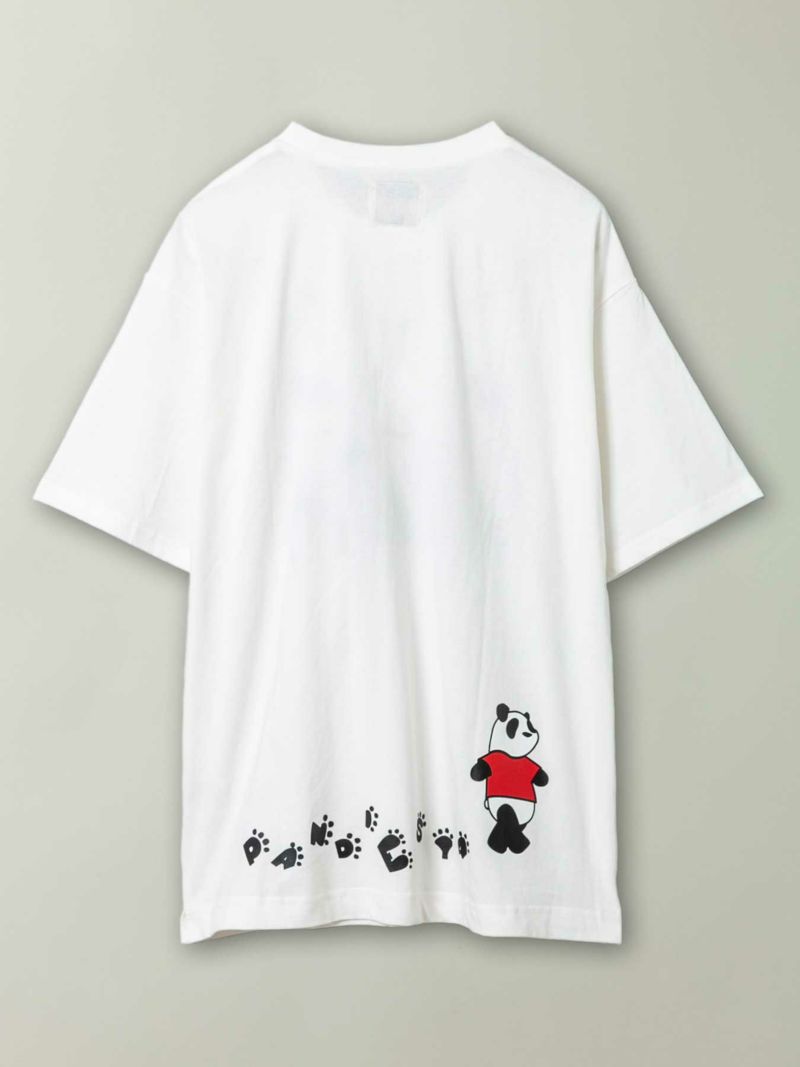 ＜予約＞【PANDIESTA JAPAN】“グッドフレンズ”刺繍入りTシャツ