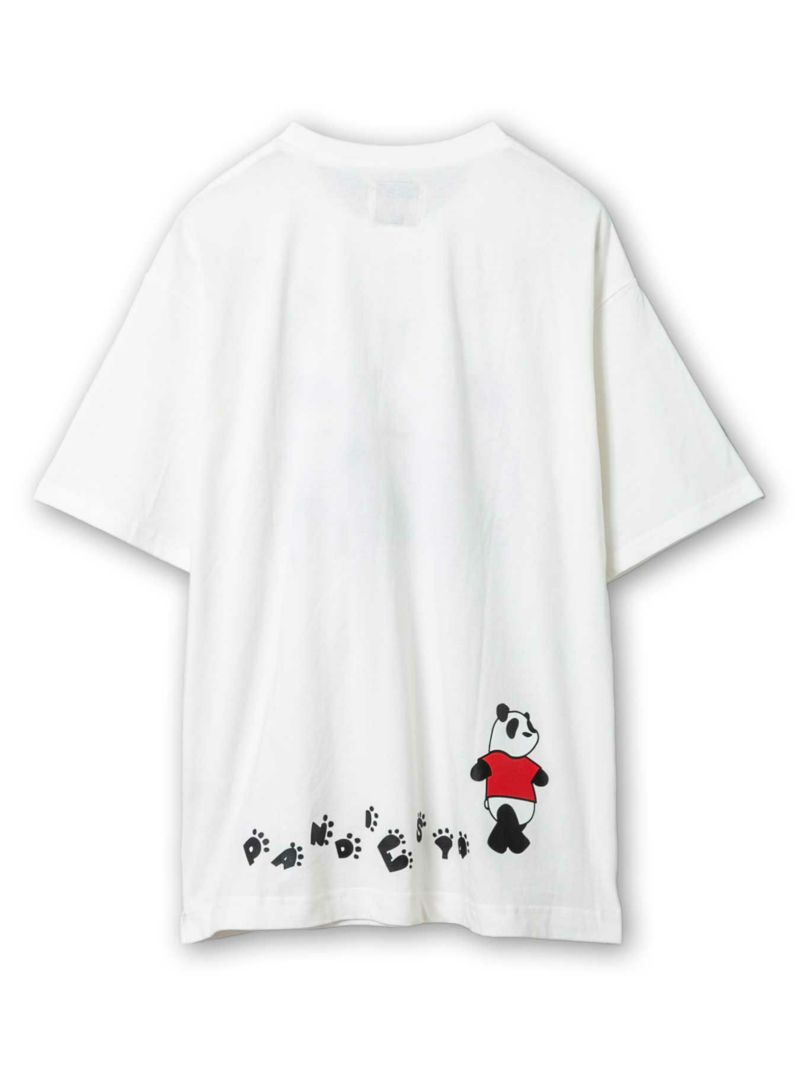 ＜予約＞【PANDIESTA JAPAN】“グッドフレンズ”刺繍入りTシャツ