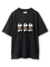 ＜予約＞【PANDIESTA JAPAN】“グッドフレンズ”刺繍入りTシャツ