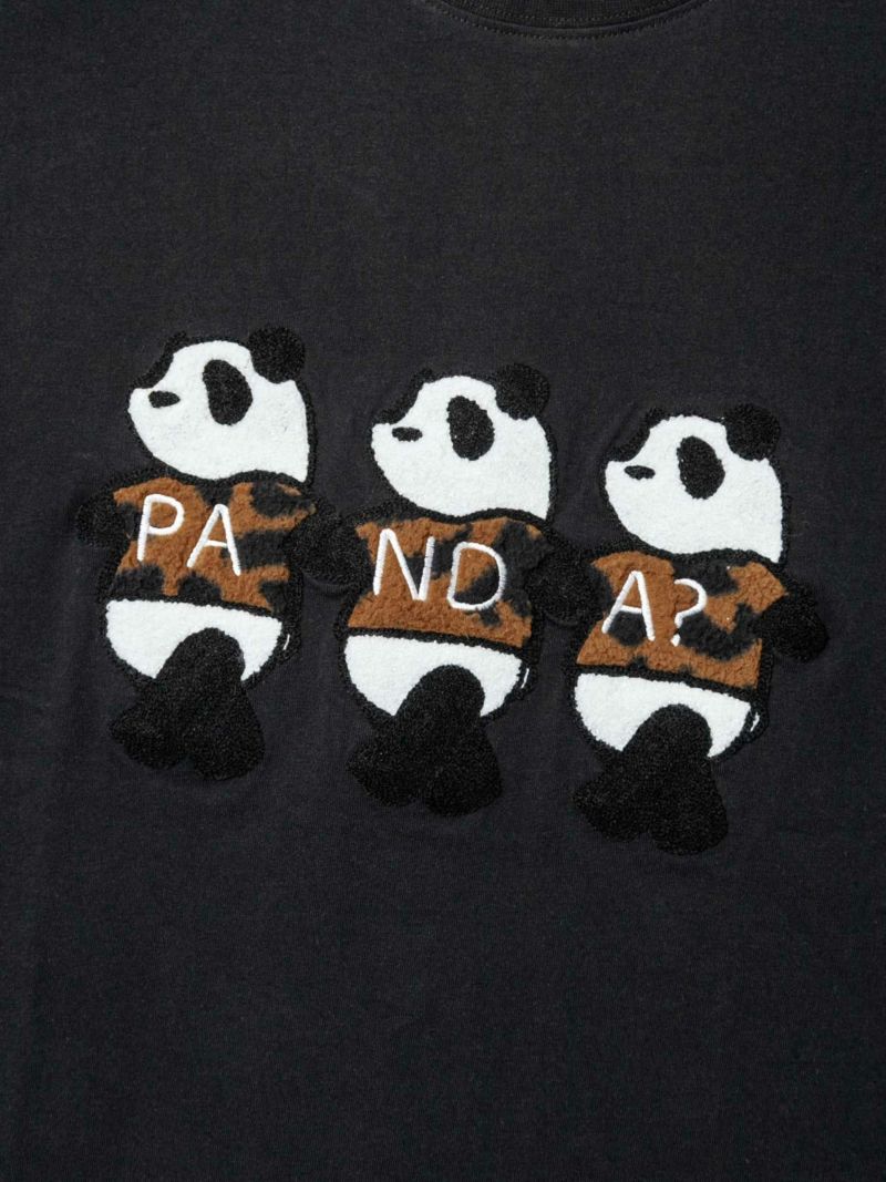 ＜予約＞【PANDIESTA JAPAN】“グッドフレンズ”刺繍入りTシャツ