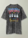  ＜予約＞【PANDIESTA JAPAN】“ロックパンダ From Hell”パウダー加工プリントTシャツ