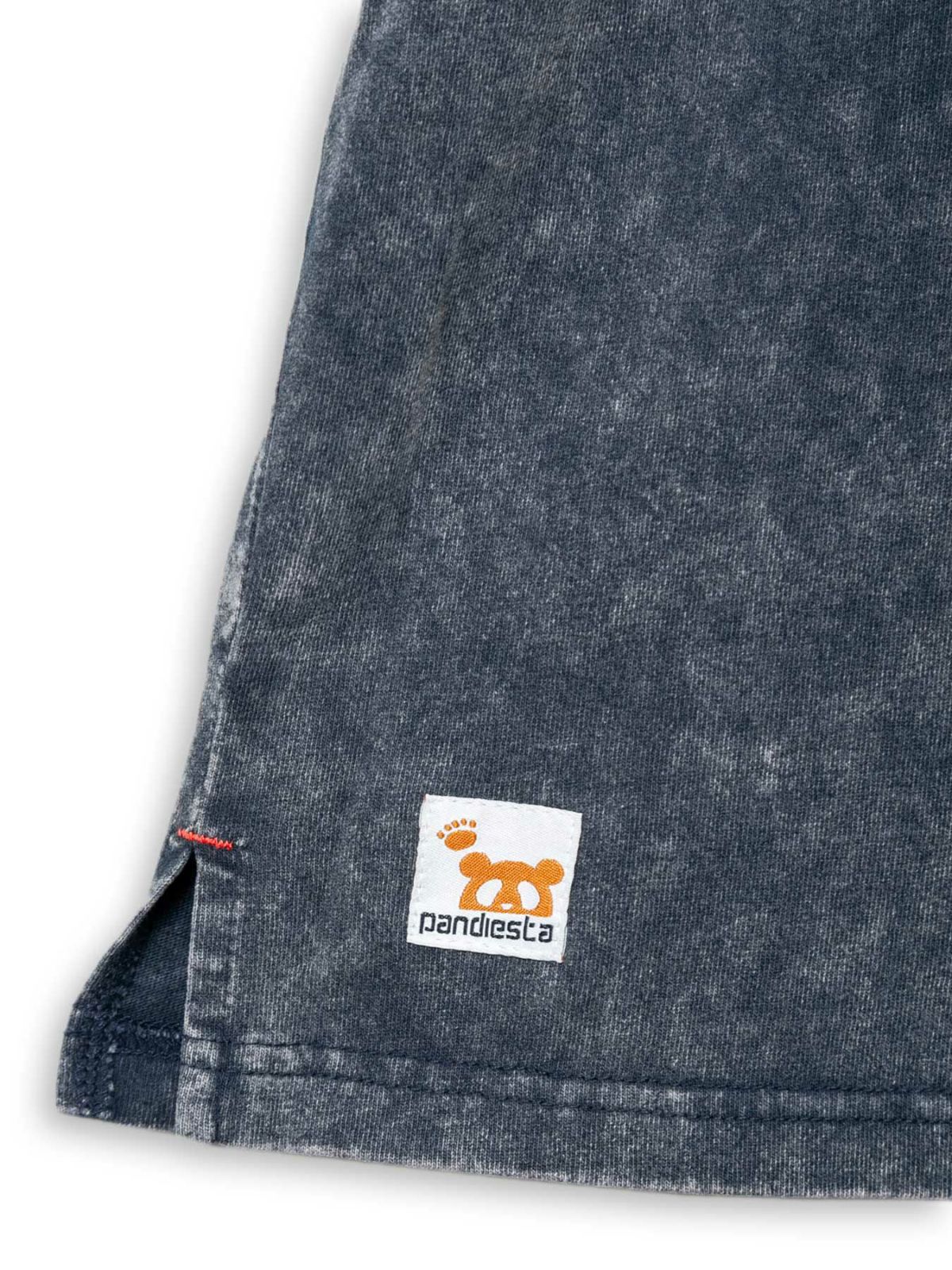  ＜予約＞【PANDIESTA JAPAN】“ロックパンダ From Hell”パウダー加工プリントTシャツ