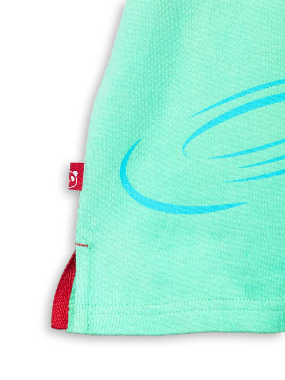 ＜予約＞【PANDIESTA JAPAN】“夜釣り熊猫”刺繍入りTシャツ